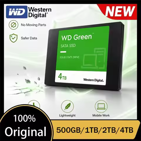 Western Digital WD Green 250GB 1TB 2TB SATA SSD 2.5" SATA3 Internal Solid State Disk For Notebook De