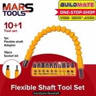 MARS TOOLS Flexible Shaft Tool Set Adaptor with Socket Bit Set / AUTHENTIC •BUILDMATE•