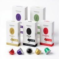 CAFFITALY Nespresso Capsule Coffee 100CT | Pods Compatible with Nespresso Original