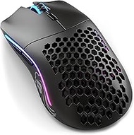 Glorious Model O Wireless Gaming Mouse, Matte Black, Ultra Lightweight, 2.2 oz (65 g), Up to 19,000