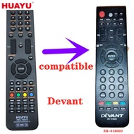 RM-L1098 8 HUAYU UNIVERSAL LCD LED TV REMOTE CONTROL Remote Control Compatible for Devant ER-31202D 