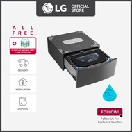 [Bulky] LG TV2425NTWB 2.5kg Mini Washer in Black Steel + Free 3 Litre of Baience First Clean Detergent + Free Delivery + Free Installation + Free Disposal