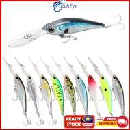 Gewang Casting Sebarau Peacock Bass Kerapu Killer Umpan Tiruan Palsu Floating Minnow Fishing Lure 鱼饵