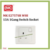 MK - E2757SR 13A 1Gang Switch Socket Outlet