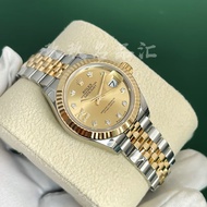 Rolex (ROLEX) Women's Clothing Diary Series Watch Diameter 28mm Automatic Mechanical Women's Watch Business Fashion Casual Swiss Watch Gold Dial Diamond Engraving-Gold m279173-0021