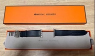 Apple Watch Hermes 45mm Noir Deployment Buckle皮革錶帶