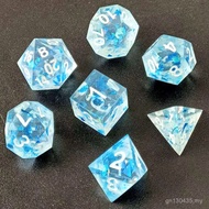 Casual Wholesale Resin Manufacturer Dice Two-Color Dice Multi-Sided Multi-Sided Set Dice Dice dnd Se