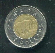 【硬幣】Canada (加拿大),2 Dollar#208711 , K270 , 1996 品相極美XF 