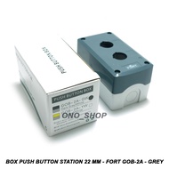 Box Push Button Station 22 mm - FORT GOB-2A - Grey