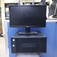 HP Pc packagehp + jack dell 19 inch core i3 6100 ram 4gb ssd 128gb ready