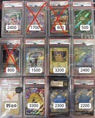 PSA 10 夢幻 Mew SAR 色違 比卡超 騎拉帝納 月伊 伊貝 百變怪 Ditto HR 波加曼 水箭龜 小智 赤紅 Red Eevee Giratina Pikachu PSA10 Poke