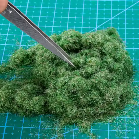 30G 3Mm Static Grass Powder Flocking Foliage Terrain Powder Diy Model Making Railway Train Layout Mi