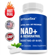 NAD Supplements, Supplements with Resveratrol + Vitamin B3, Nad Plus Boost Supplements - Supports Ce
