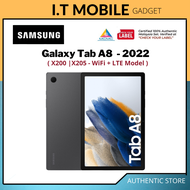Samsung Galaxy Tab A8 LTE | 3GB+32GB - 10.5Inch 2023 | 4G Tablet SM-X205 | Original Samsung Malaysia