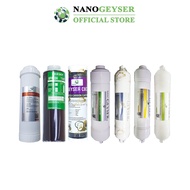 Bộ 7 lõi lọc nước dùng cho máy Nano Geyser Eco Max Lõi Ecosoft Aragon CBC UF Hollow 3IN1 Big EcoRes