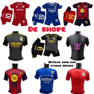 Children's football suits 1 to 14 years old, adult football shirts, men's football jerseys