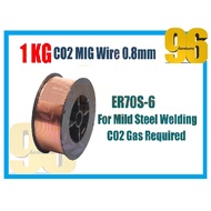 ER70S-6 Welding CO2 MIG Wire Coil 1KG x 0.8mm / Ubat Mig