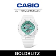 Casio BA-110XWS-7A Seasonal Collection 2023 BA-110 SERIES Analog-Digital Shock Resistant Ladies Watch