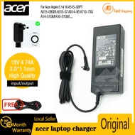 ACER 19V 4.74A Charger for Acer Aspire 5 14 16 A515-58PT A515-58GM A515-57 A715-73G 3.0 * 1.1mm
