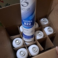 Freon R22 showa dirty weight +/ - 900 to 1 kg