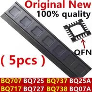 ((5piece) New BQ25A BQ707 BQ07A BQ717 BQ725 BQ727 BQ737 BQ738 BQ24725A BQ24707 BQ24707A BQ24717 BQ24