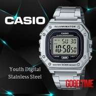 Casio Original W-218HD-1A Youth Digital Men Watch Jam Tangan Lelaki Watch For Man Jam Tangan Casio Watch Men