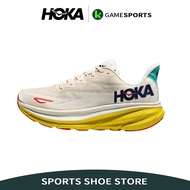 รองเท้าวิ่ง Hoka Clifton 9 สีเบจ กันกระแทก/น้ำหนักเบา/ระบายอากาศได้ วิ่งระยะไกล รองเท้าวิ่งชาย รองเท้าวิ่งหญิง XC-1127895