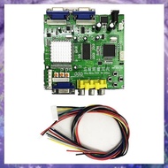 NEW Game RGB/CGA//YUV to VGA HD Video Converter Board HD9800/GBS8200 Hot Green Board for CRT LCD PDP