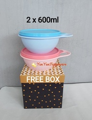 Tupperware Mini Thats A Bowl (600ml) 2 PCS + Box