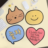 🏻 🏻 ATTIC 🏻 Korea iconic~Doodle Mouse Pad Cute Graffiti Anti-slip Mouse Pad