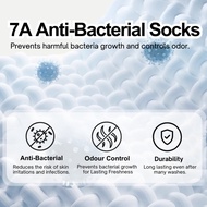 mixshop Student Socks, Children Cotton socks, White Socks, Black Socks, Kids socks, Bone-free socks