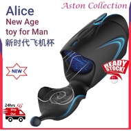 Alice New age sex toy men Practice to Delay Premature Ejaculation Cup 10 speed vibrations waterproof 新时代飞机杯