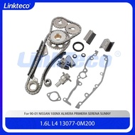 Engine part Timing chain kit Fit 1.6 L T L4 GA16D 16 Valve For 90-01 1.6L NISSAN 100NX ALMERA PRIMER