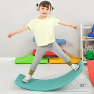 Children Balance Seesaw Toy Indoor Curved Wobble Board Baby Double Outdoor Yoga Board Outdoor Toy Games For Kids Juegos New