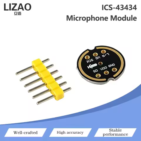 ICS-43434 MEMS Microphone Module I2S Digital Output Omnidirectional Microphone Sensor Board For Ardu