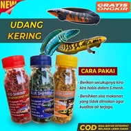 20gram Udang Kering Pakan Ikan Channa Maru Yellow Sentarum Auranti Limbata Pulchra Oscar Tiger Batik
