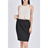 ((S) g2000 Suit Plain Black Short Skirt Second-Hand Clothes