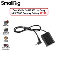 SmallRig Data Cable for DC5521 to SONY NP-FZ100 Dummy Battery [2922B]