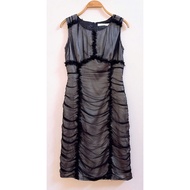 American bodycon black dress - 2 sleeves (Size XS).American bodycon black dress - 2 sleeves (Size XS