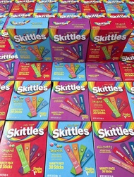 HỘP 30 GÓI BỘT PHA NƯỚC TRÁI CÂY Skittles Zero Sugar Variety Pack Singles-to-Go Powdered Drink Mix K