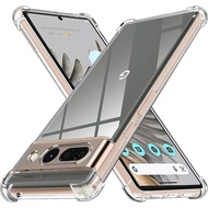 For Google Pixel 9A 7A 6A Case Clear Transparent Soft Back Cover Gogle Pixel 10  Pro XL Pixel10 Pixe