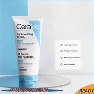 CeraVe SA Smoothing Cream Salicylic Acid Moisturizer Cream For Dry Rough and Bumpy Skin Makeup Base &amp; Primer