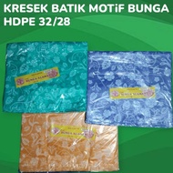 Thick Batik Motif Rice Box Plastic Bag - Size 32 (box 22x22) / 28 (box 18x18) contains ± 50 sheets