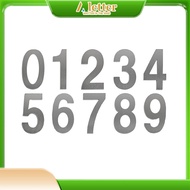 One number each from 0-9 Stainless Number For House,50mm Stainless Number Adress/House Number plate