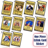 One Piece Ezlink Card Sticker