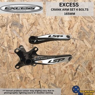 EXCESS CRANK ARM SET 4 BOLTS 104 BCD 165MM