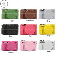 OGO Canon G7X2 G7X Mark II Soft Silicone Rubber Camera Body Case Cover For Canon G7X2 G7X Mark II