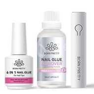 BORN PRETTY Nail Glue Remover Gel Nail Polish And Magic Remover Gel Easily For Fake Nails Press-On N