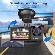 Car Dashcam 3 Camera Lens Dashcam FHD DVR Wifi Dash Cam Video Recorder
