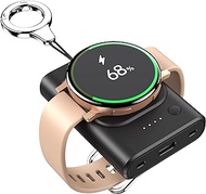Watch Charger for Samsung,1800mAh Portable Charger for Galaxy Watch 6/6 Classic/5/5 Pro/4/4 Classic/3/Active 2, for Samsung Gear S3/Sport Watch Charger with Keychain